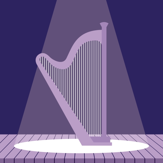 Oprawa muzyczna imprez na harfie